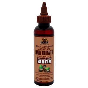 Black Jamaican Castor Oil Hair Growth by Okay for Unisex 4 oz Oil